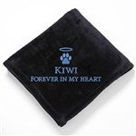 37465 - Pet Memorial Halo Personalized Fleece Blanket