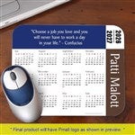 4231 - 35 Quotes Calendar Personalized Mouse Pad