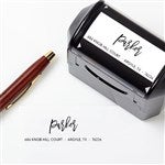 26099 - Script Name Personalized Address Stamp