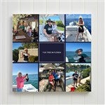 16675 - Family Photomontage Personalized Canvas Print