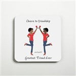 43722 - Cheers to Friendship philoSophies® Personalized Coaster