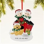 44065 - Doghouse Family Personalized Ornament