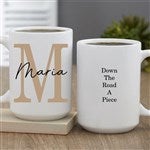 48074 - Simple Signature Personalized Coffee Mug