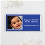 44473 - Party Photo Personalized Candy Bar Wrappers