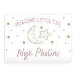 39718 - Baby Celestial Personalized Baby Greeting Card