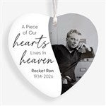55058 - Held In My Heart Personalized Memorial Heart Ornament