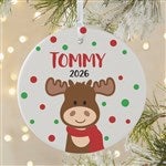24931 - Christmas Moose Personalized Ornament