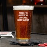 24174 - Write Your Own Engraved Beer Glass Collection