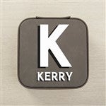 43189 - Shadow Name Personalized Leatherette Jewelry Case
