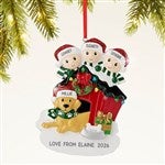 44065 - Doghouse Family Personalized Ornament