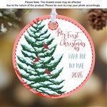 19481 - Grandparents First  Christmas Personalized Ornament