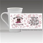 53510 - Personalized Cow Print Coffee Mug by Jessie James Decker