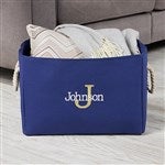 18680 - Initially Yours Embroidered Storage Tote