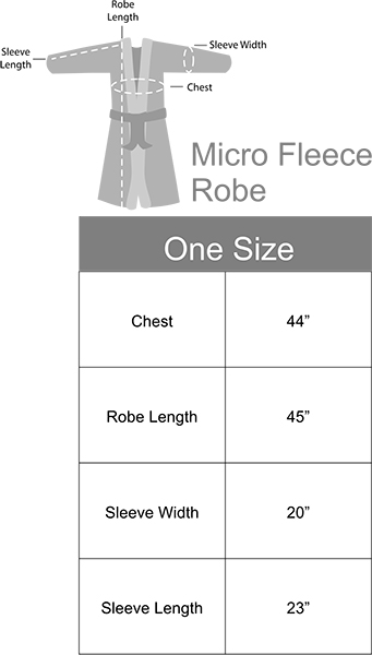 Click here for size chart