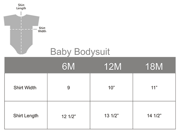 Click here for size chart