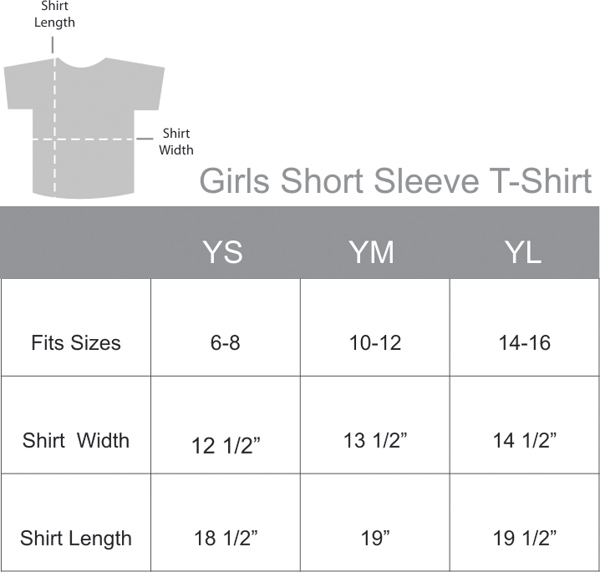 Click here for size chart