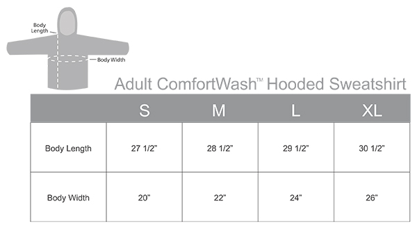 Click here for size chart