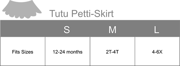 Click here for size chart