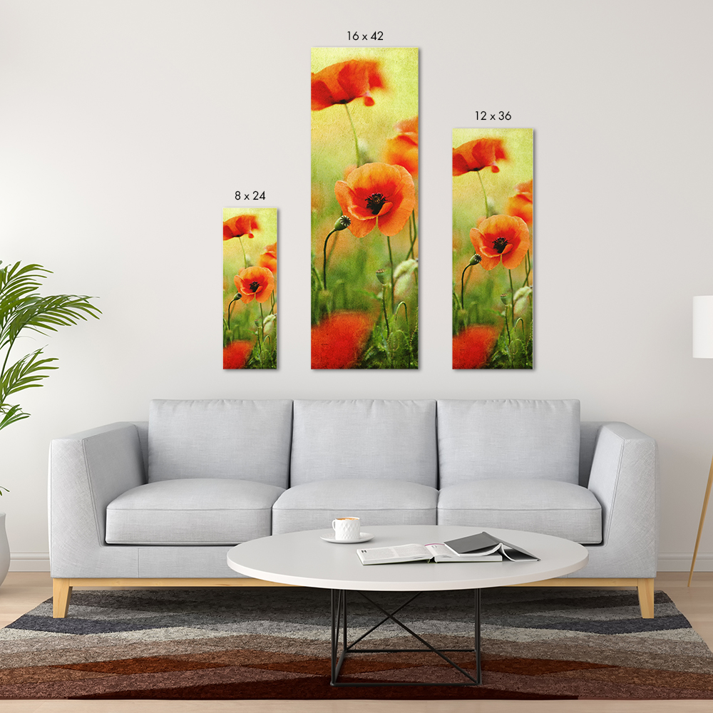 My Grandkids 12x36 Personalized Canvas Print